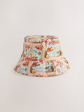 Coca Cola licensed map print bucket hat, imported from the UK