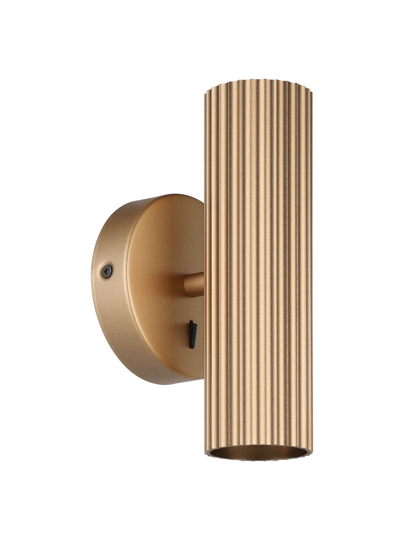 Eglo Portillo wall light matte brass, UK version