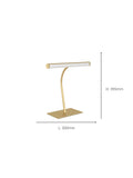 Eglo Riccione brushed brass LED desk lamp - British product