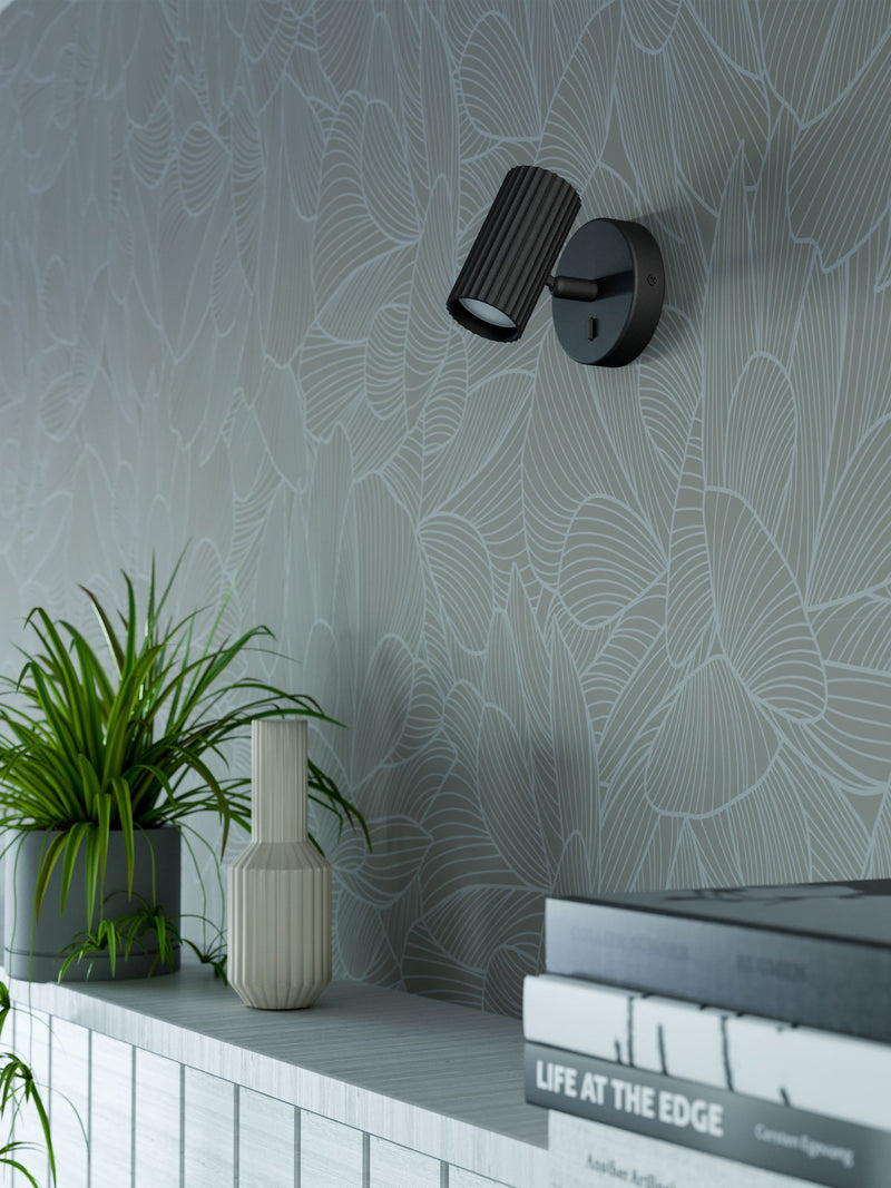Eglo bronze wall spotlight, UK version