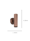 Eglo Bronze Portillo metal uplight downlight (British brand)