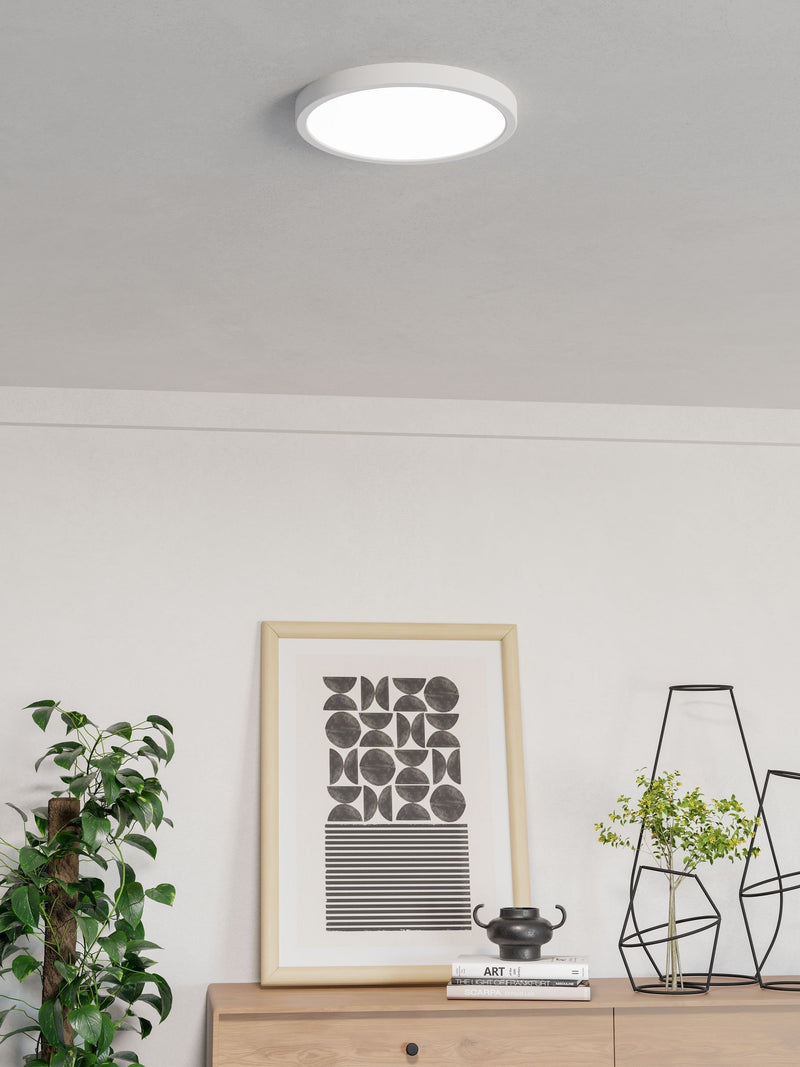 Eglo Fueva 6-Z smart white ceiling light (British brand)
