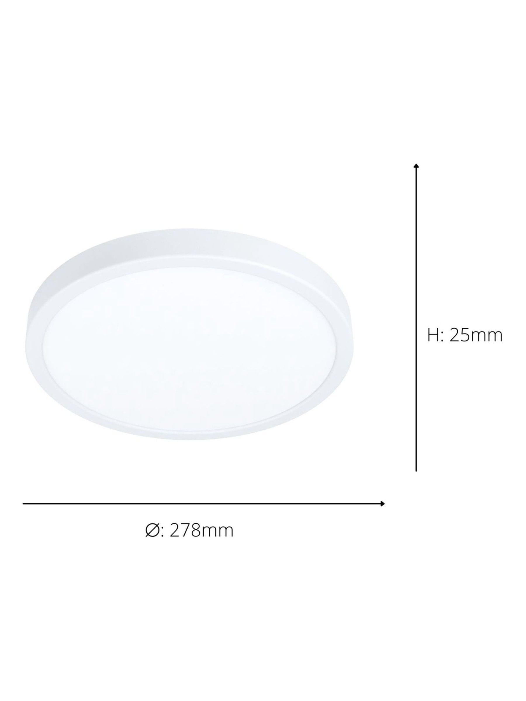 Eglo Fueva 6-Z smart white ceiling light (British brand)