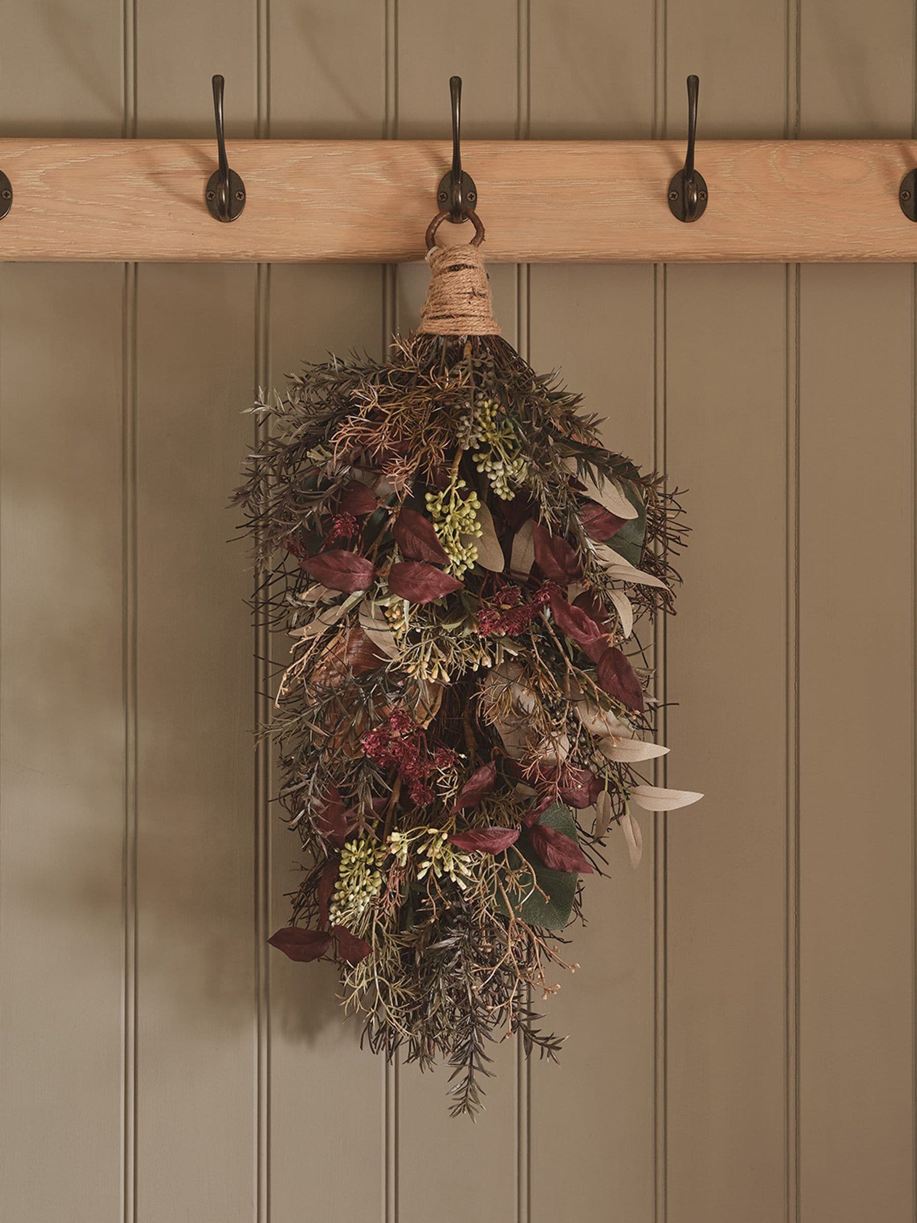 Lights4fun multi coloured pre lit autumn bough 67cm (British brand)