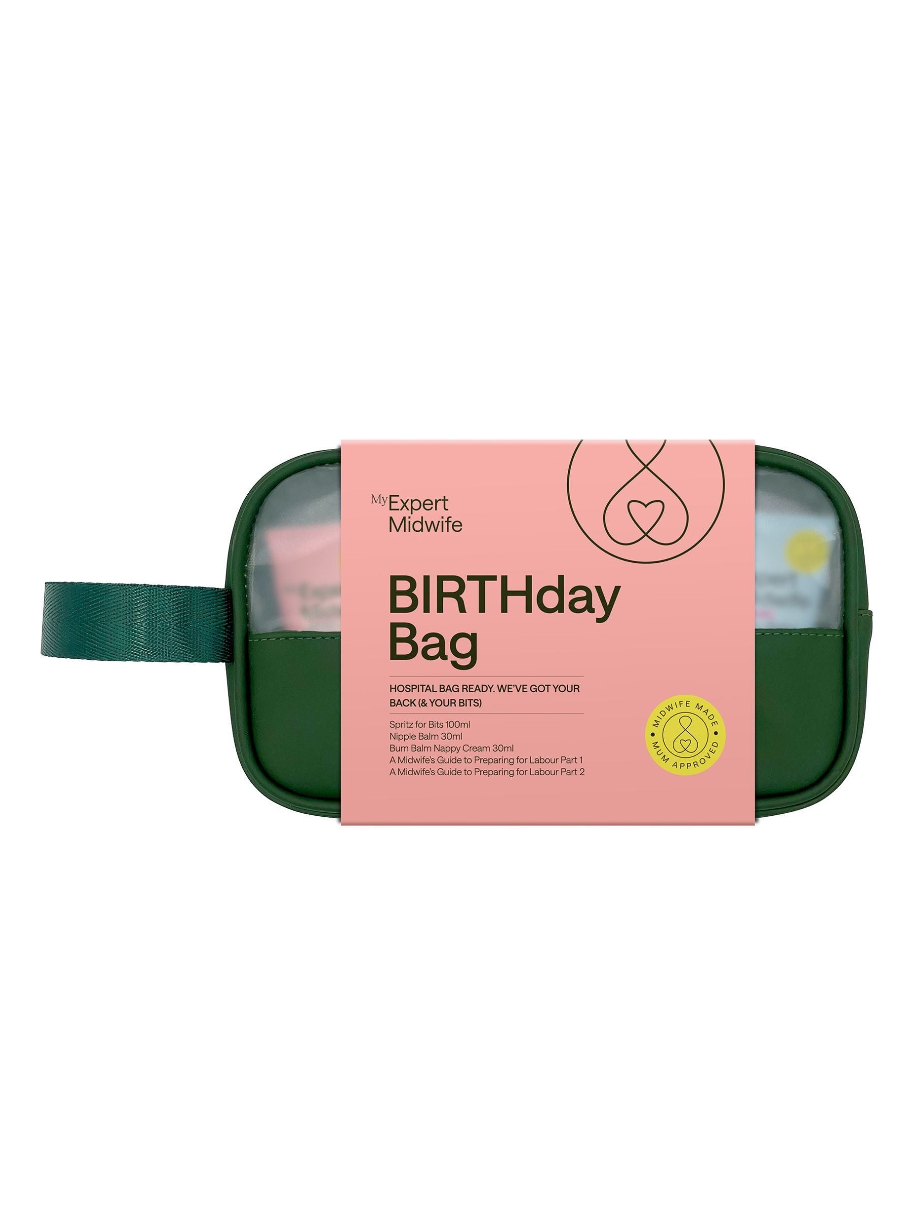 My Expert Midwife birth day maternity bag - British product