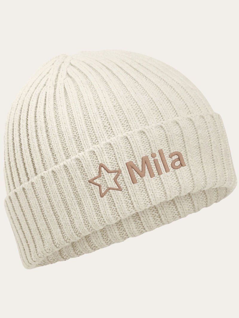 Ruff Cubs Kidswear Personalised Star Beanie