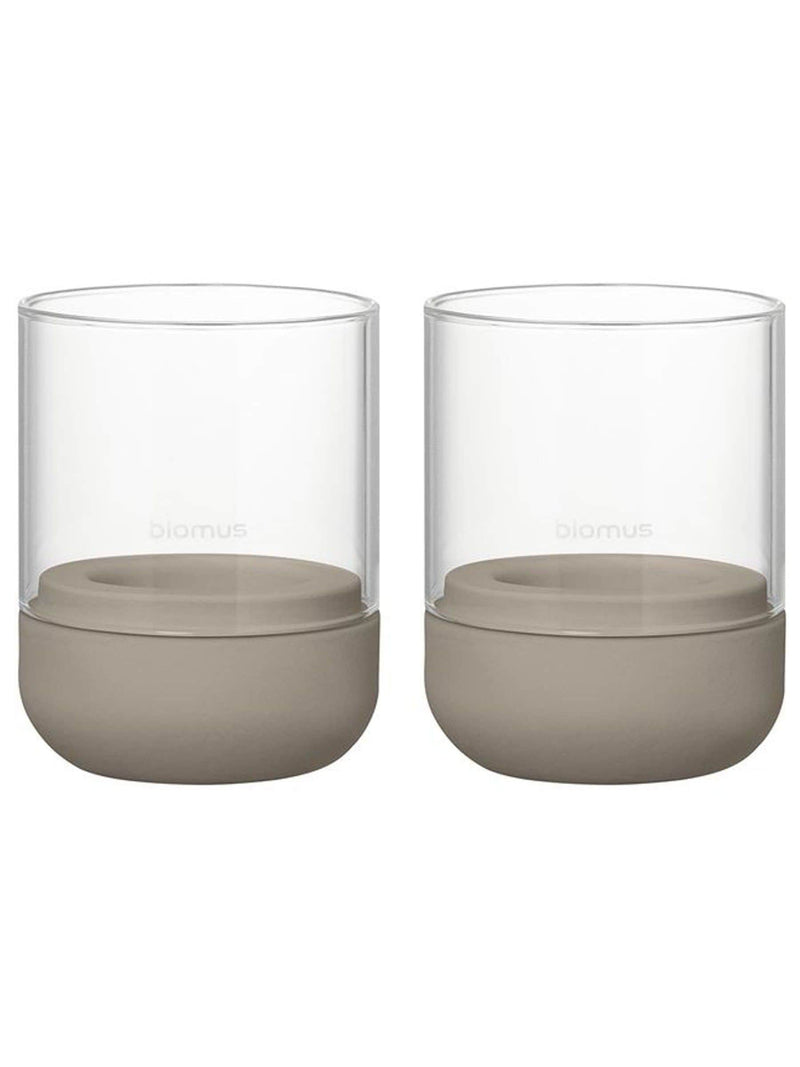 blomus Grey Small CALMA Tealight Holder Medium