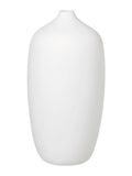 blomus white CEOLA large vase, UK version