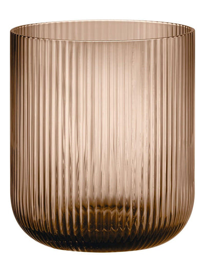 Next blomus Coffee Brown Large VEN Hurricane Glass Candle Holder Medium- Buy online at McGrocer