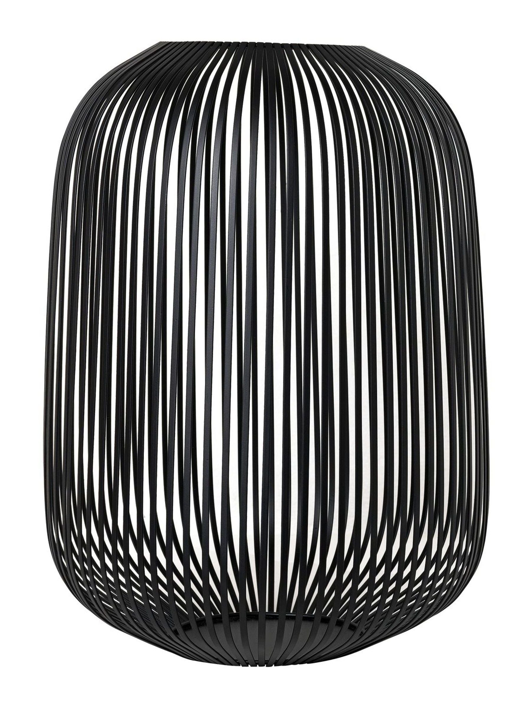 blomus Black LITO decorative indoor lantern large, UK version