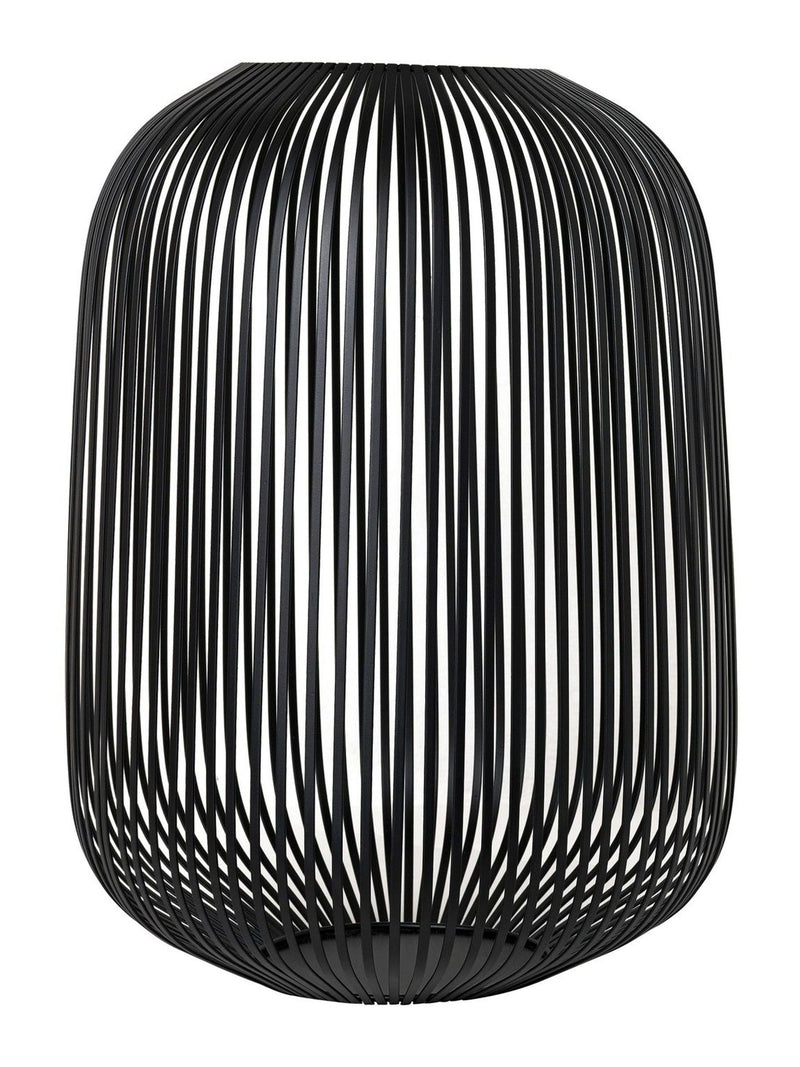 blomus Black LITO decorative indoor lantern large, UK version