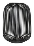 blomus Black LITO decorative indoor lantern large, UK version