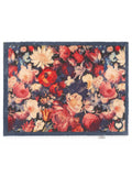 Hug Rug Navy Dark Florals mat 65x85cm (British brand)