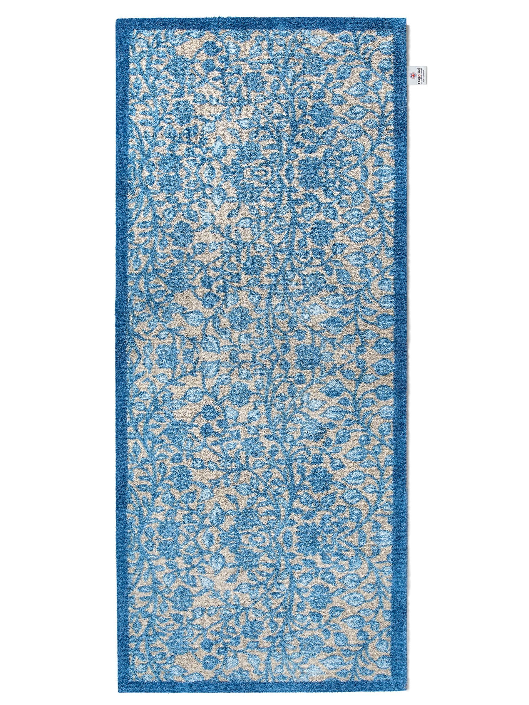 Hug Rug Blue 33 runner doormat - British product