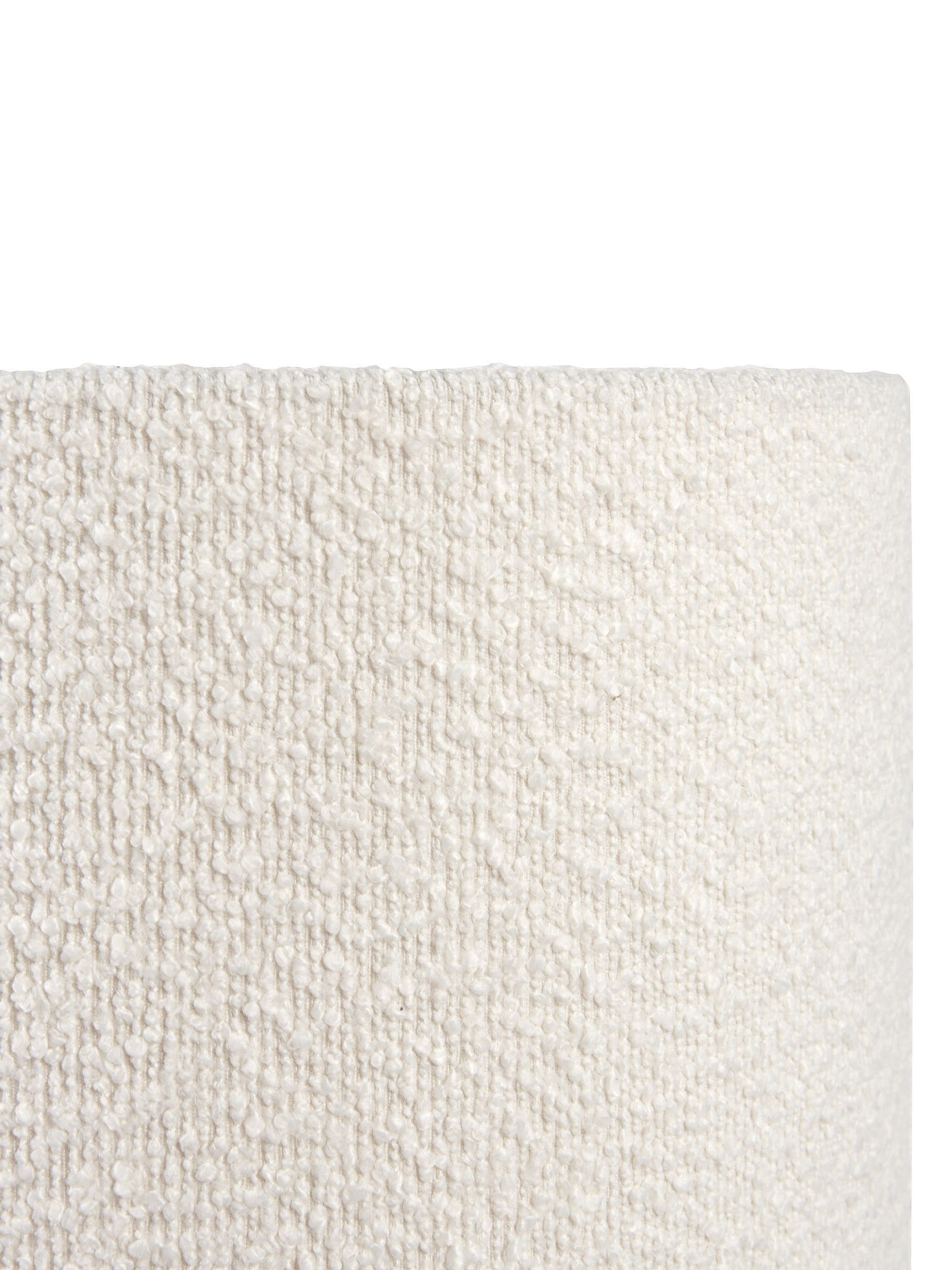 Pacific Natural Esha table lamp white boucle lampshade (British brand)