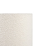 Pacific Natural Esha table lamp white boucle lampshade (British brand)