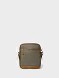 Osprey London Frontline waxed canvas leather messenger bag, imported from the UK