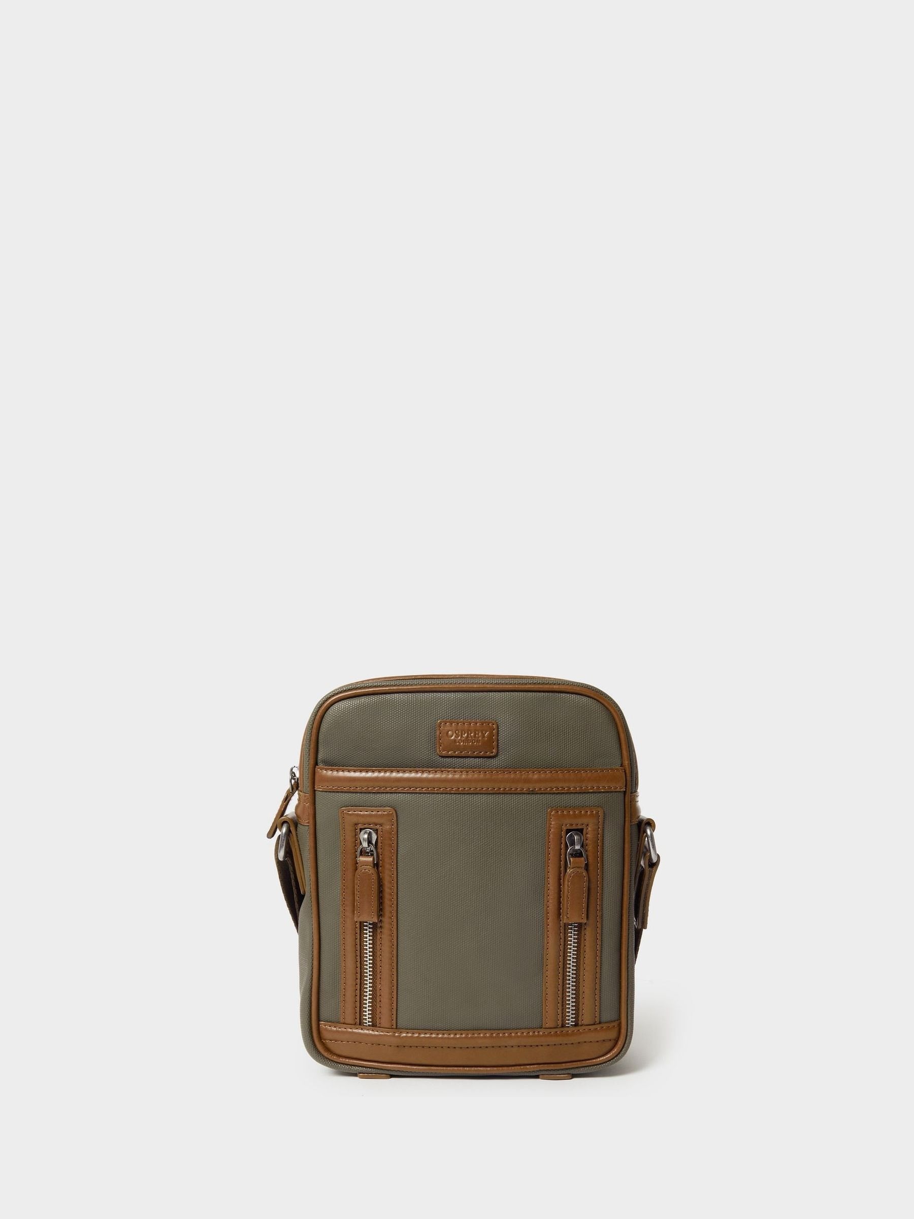 Osprey London Frontline waxed canvas leather messenger bag, imported from the UK