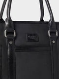 Osprey London black waxed canvas and leather large workbag, UK version
