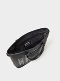 Osprey London black waxed canvas and leather large workbag, UK version