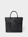Osprey London black waxed canvas and leather large workbag, UK version