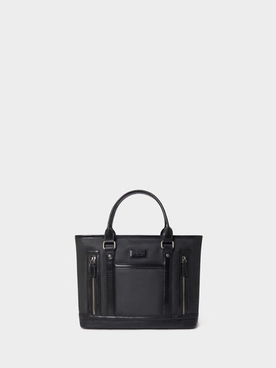 Next Osprey London Frontline Small Waxed Canvas & Leather Workbag Green- Buy online at McGrocer