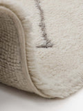 Asiatic Rugs grey washable Berber wool rug - British product