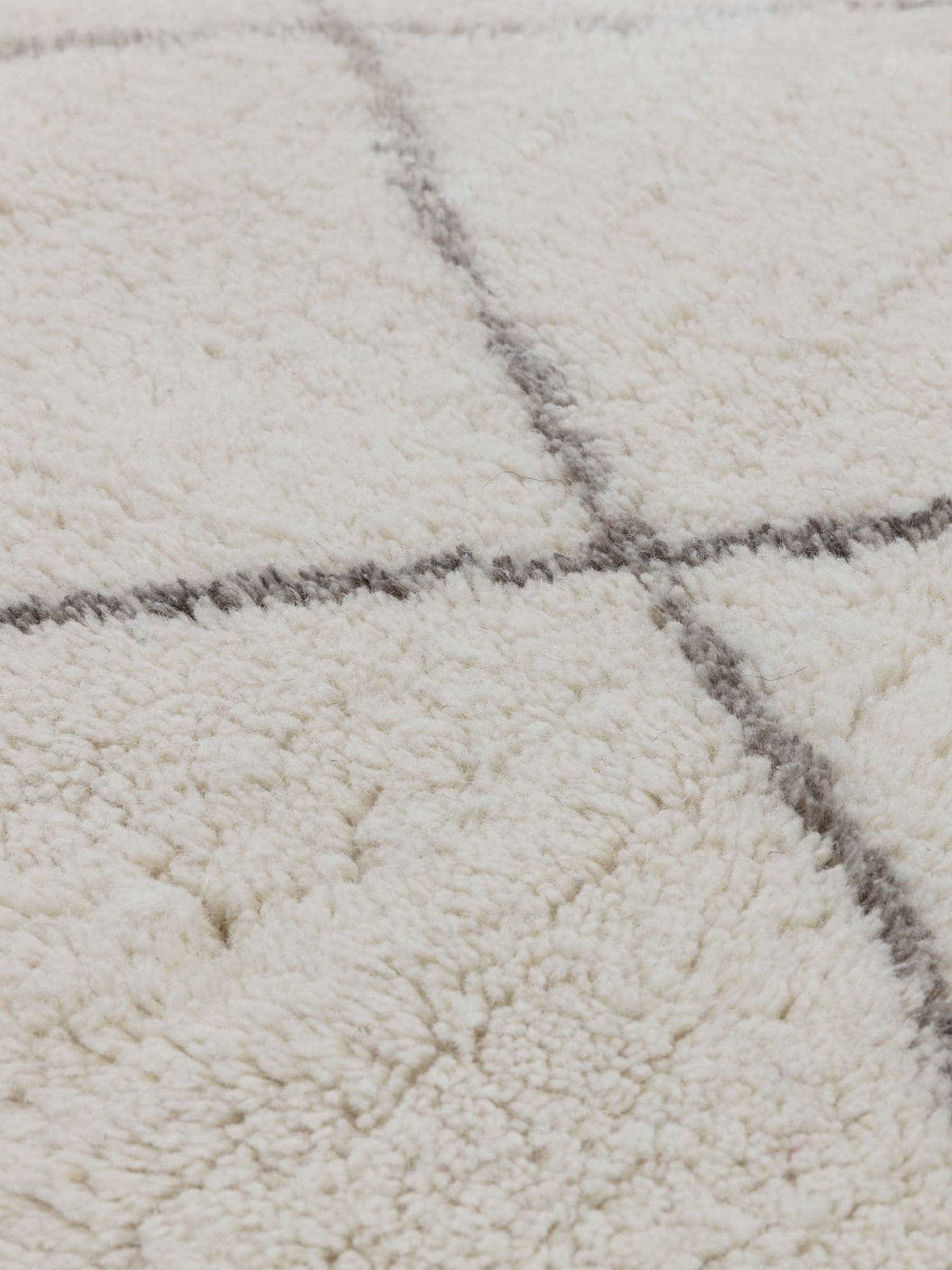Asiatic Rugs grey washable Berber wool rug - British product