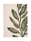 Origin Rugs cream wool rug with paradise leaf motif, UK version