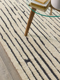 Origin Rugs white woodweave rug - British product