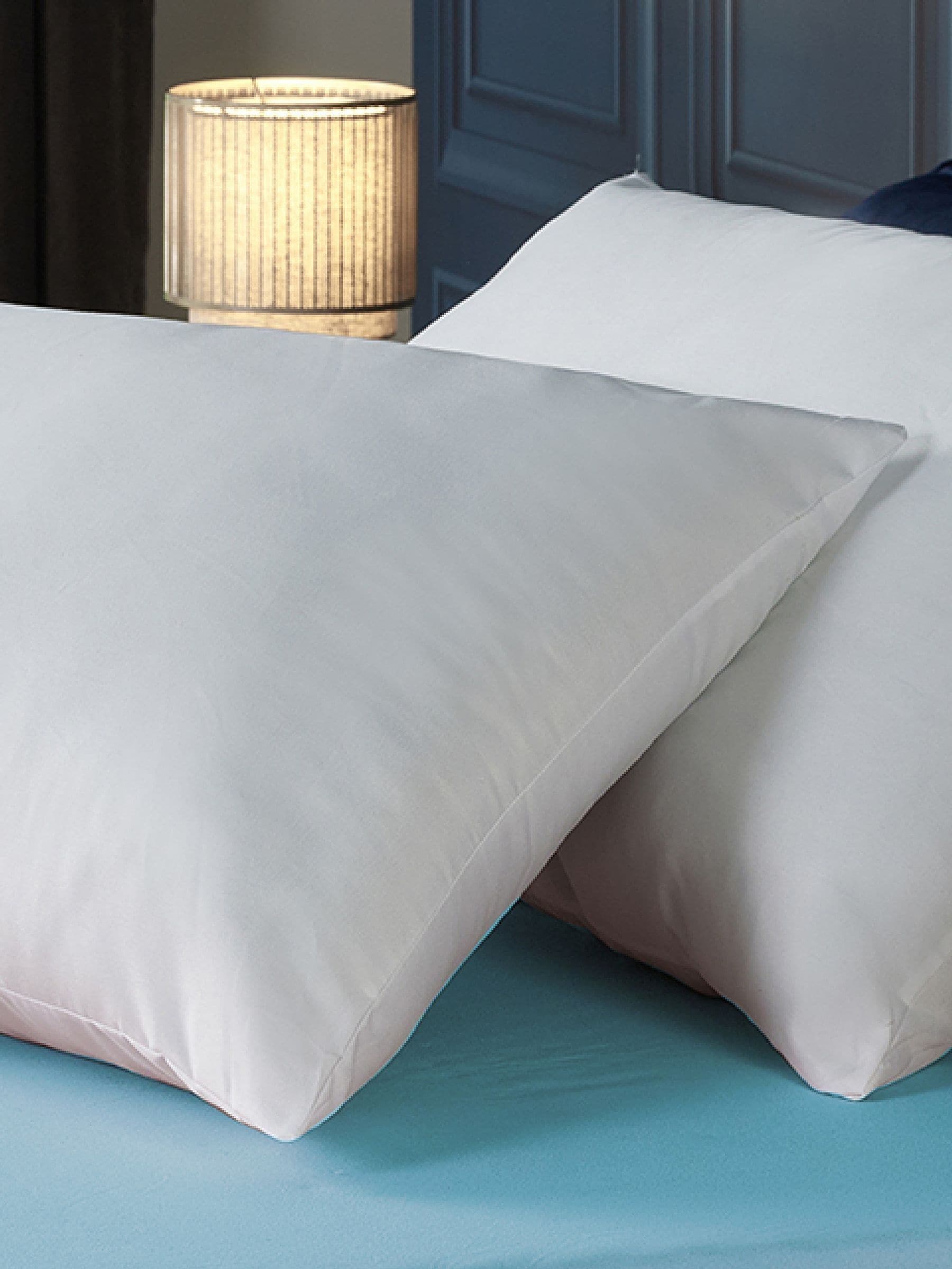 Downland anti-bacterial hypoallergenic pillows 2 pack (British brand)