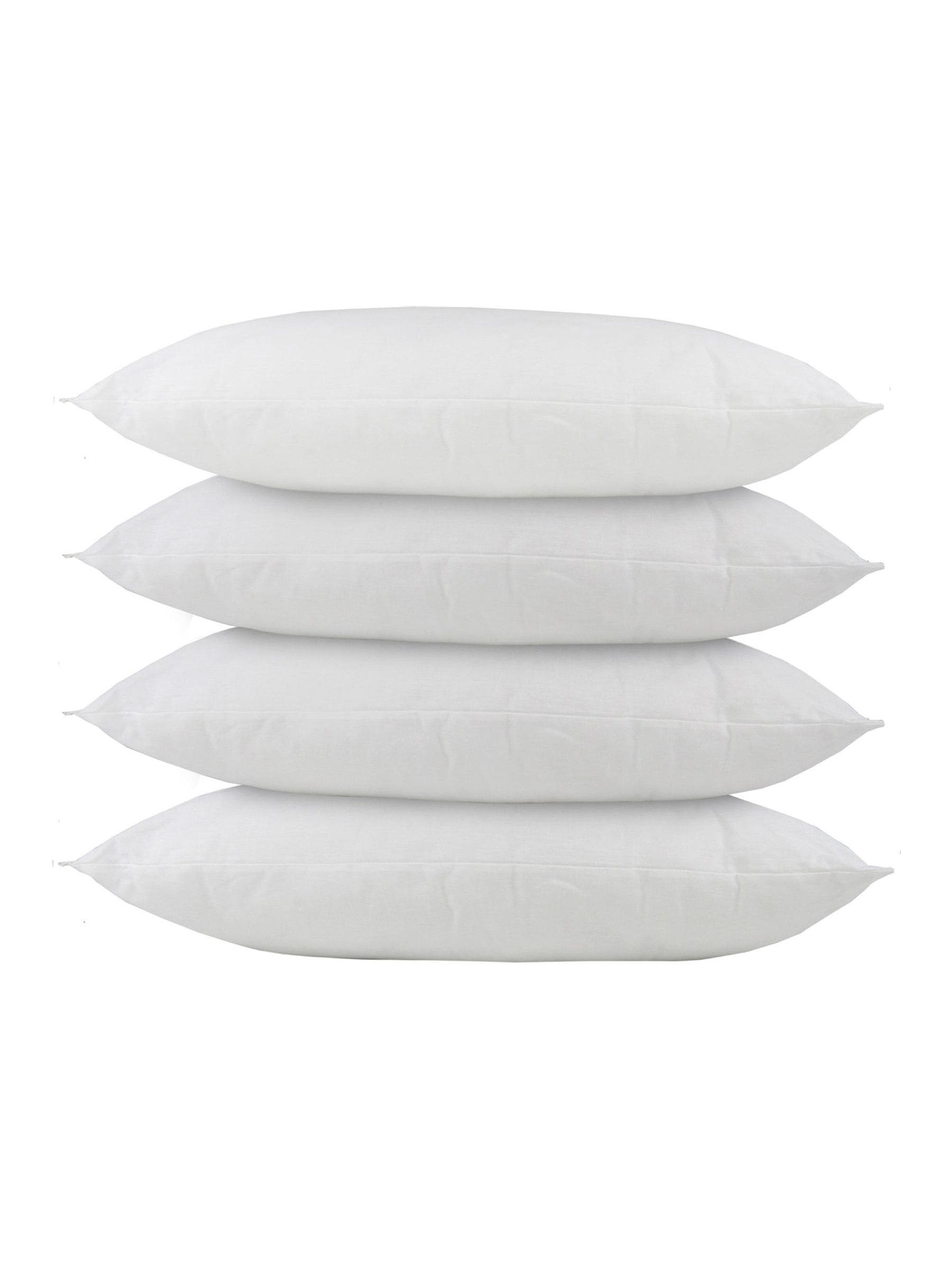 Downland Poly Cotton Pillow 2 Pack Pair