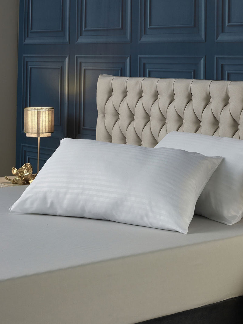 Downland hotel pillow pair 46x69cm - British product