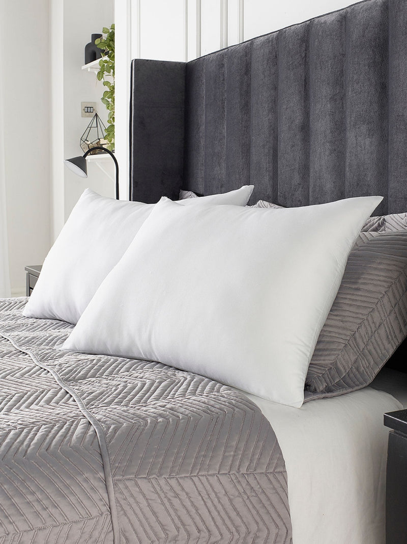 Downland poly cotton pillows 2 pack 46x69cm (British brand)