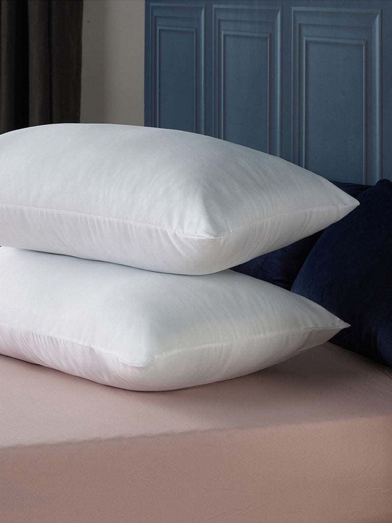 Downland poly cotton pillows 2 pack 46x69cm (British brand)
