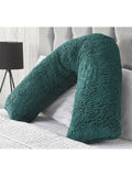 Downland V-Shape Teddy Fleece Pillow