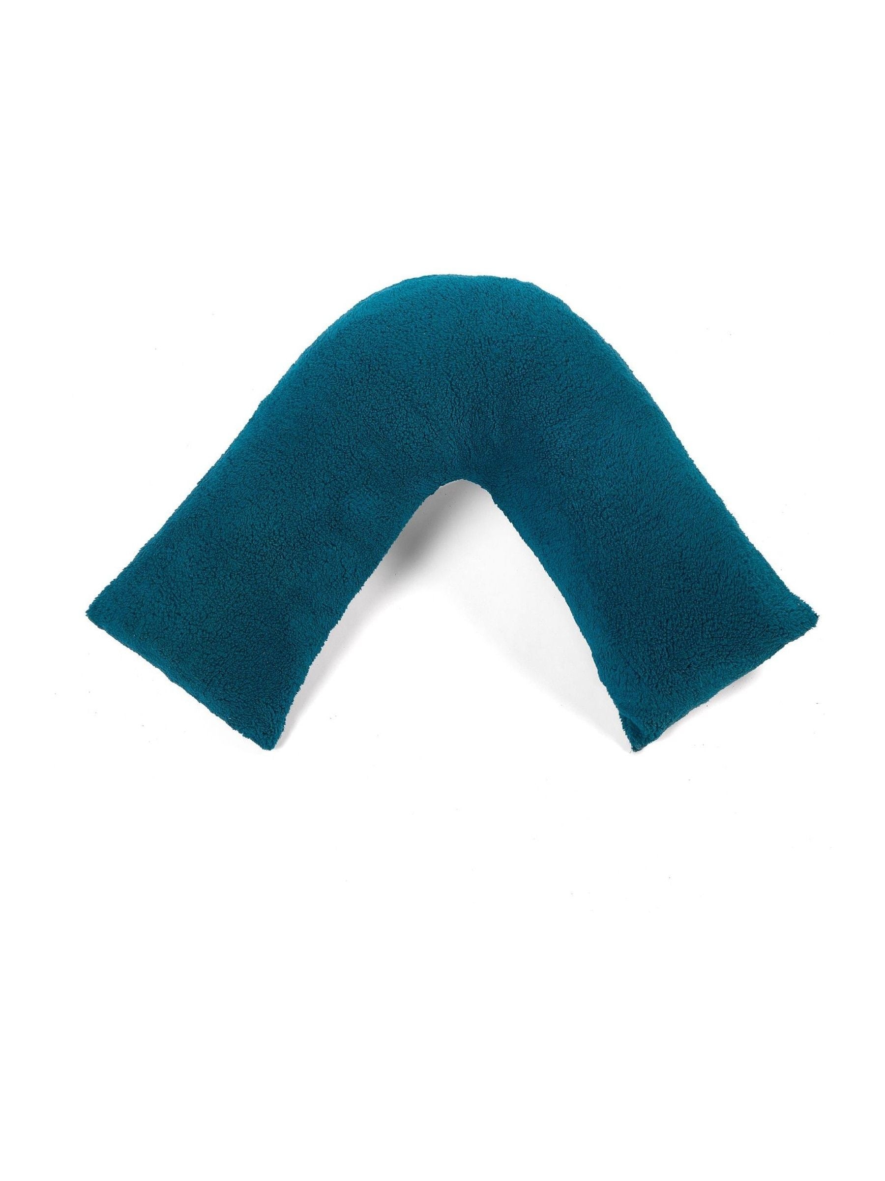 Downland V-Shape Teddy Fleece Pillow