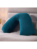 Downland V-Shape Teddy Fleece Pillow