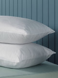 Downland luxury waffle pillow pair 46x69cm, imported from the UK