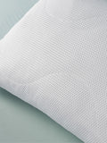 Downland luxury waffle pillow pair 46x69cm, imported from the UK