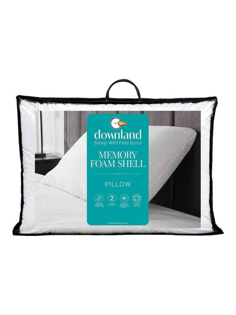 Downland memory foam support pillow 48x74cm, UK version