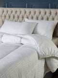 Downland luxury hotel collection 13.5 tog embossed duvet, imported from the UK