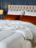 Downland Luxury Hotel Collection Satin Stripe 15 Tog Embossed Duvet