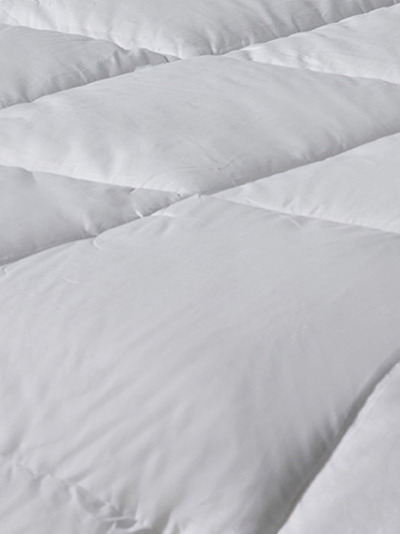 Downland Feels Like Down duvet 13.5 tog, imported from the UK