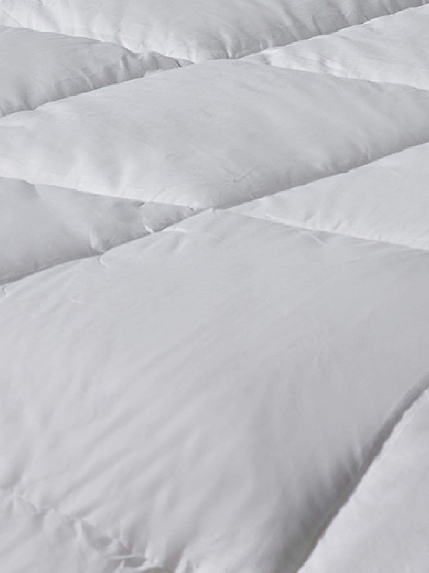 Downland Feels Like Down duvet 13.5 tog, imported from the UK