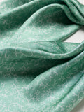 FatFace Green Coral scrunchie (British brand)