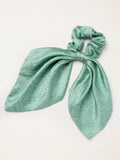 FatFace Green Coral scrunchie (British brand)