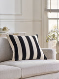 Chenille Stripe Cushion Sage Green 50 x 50cm