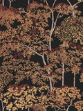 Graham & Brown Alizarin Idyll Tree A4 Wallpaper Sample
