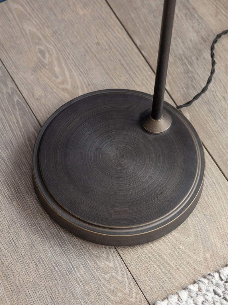 Garden Trading Hoxton Dome floor lamp in antique bronze (British brand)